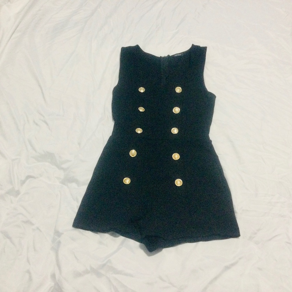 Forever 21 Double Breast Look Romper